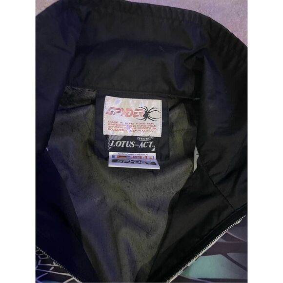Vintage SPYDER Ski Snowboard Light Jacket Spider Web XL - Picture 5 of 12